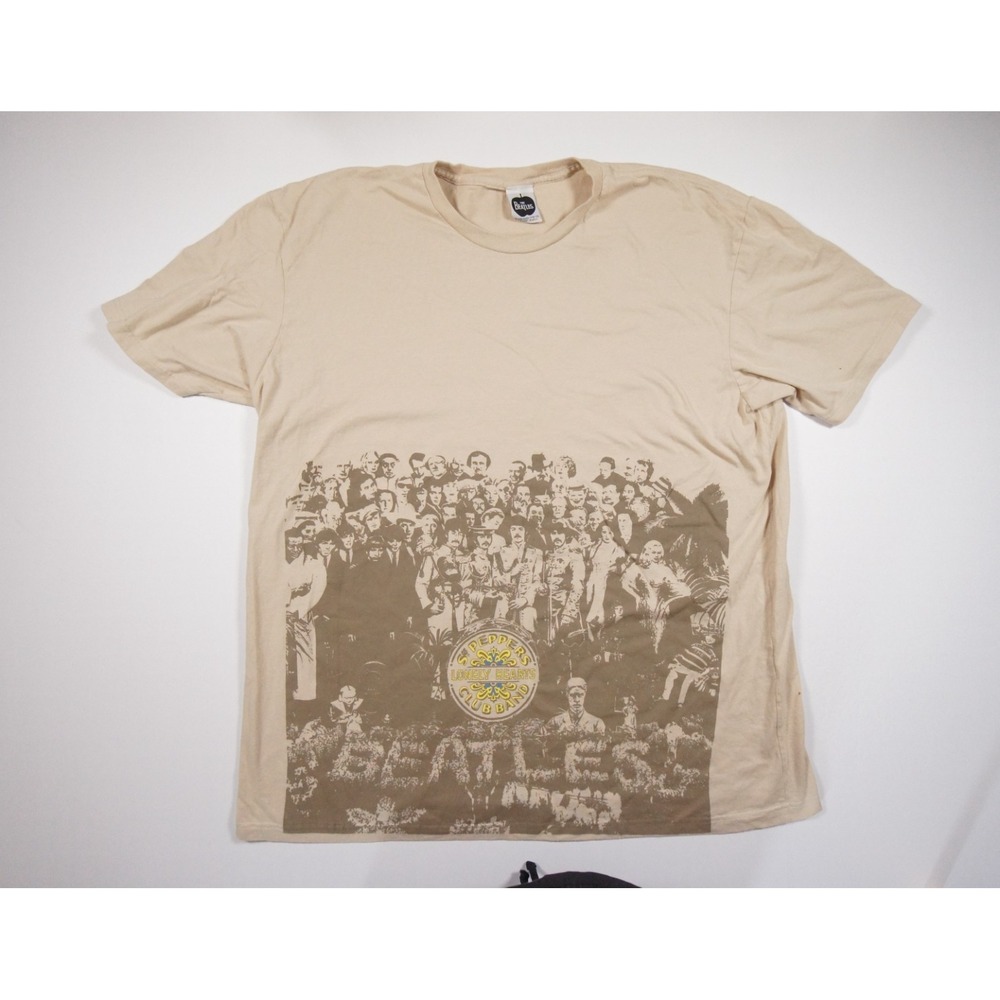 Vintage The Beatles Shirt Mens XLarge  SGT Peppers Lonely Hearts Rock Band Tee